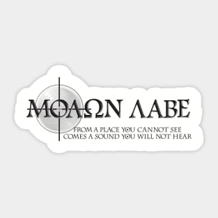 Molon Labe - "Come and Get Them" Sticker